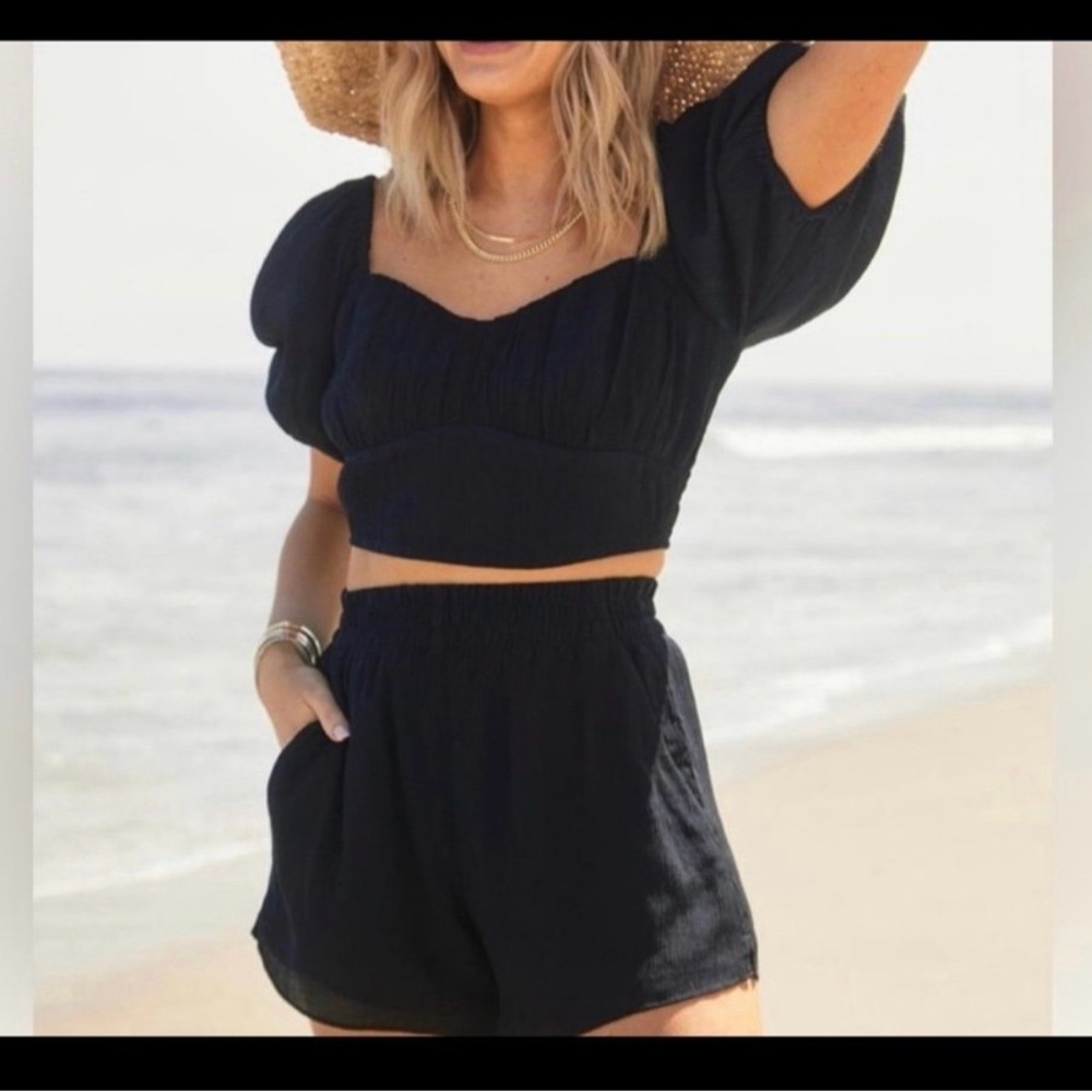 Abercrombie & Fitch top and shorts set